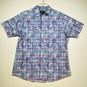 Daniel Cremieux Classics Floral Button Down Shirt Men's Size‎ L